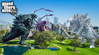 The Epic Fight Godzilla Earth, Carnage Zilla Vs Mechagodzilla, Mechagodzilla From Anime