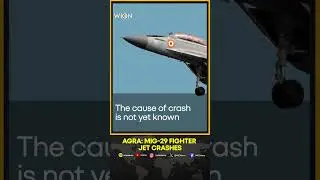MiG-29 Fighter Jet Crashes Near Agra, Pilot Ejects To Safety | World News