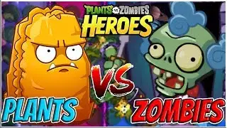 Primal Wall Nut (MOD) vs Dr Spacetime (MOD) - Plants vs Zombies Heroes Gameplay