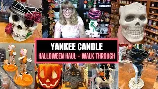 YANKEE CANDLE Halloween Haul + Walk Through