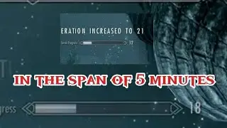 How to level up fast in skyrim-Works for all levels