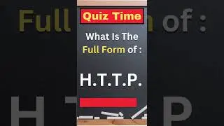 The Ultimate Full Form Quiz: Test Your Acronym IQ #short #shorts #viral #trending #quiz #riddle