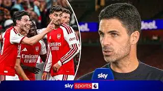 Mikel Arteta's FULL post-match interview as Arsenal beat Coventry 3-0