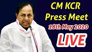 LIVE: TS CM KCR Press meet in Lockdown 4.0 | 18th May 2020 LIVE | JSV TV NEWS