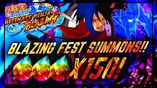 Blazing Festival Step Up Banner Summons! 150 PEARL SUMMONS! Naruto Shippuden: Ultimate Ninja Blazing