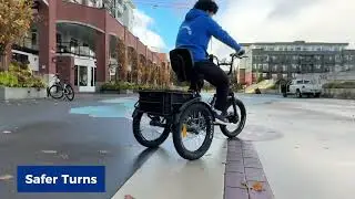 VoltBike Trio Electric Tricycle Large Battery