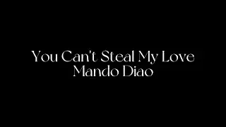You Can't Steal My Love - Mando Diao 和訳