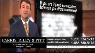 How can an Alabama personal injury attorney take a case without any upfront costs?