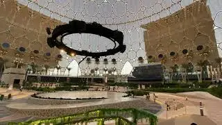 #Dubai Expo 2020 Dubai | Opportunity District | Walking along Al Wasl Avenue to Al Wasl Plaza.