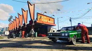 Starting the Car Wash Business in GTA Online