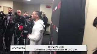 Kevin Lee Puts Gregor Gillespie To Sleep At UFC 244