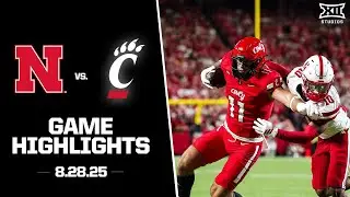 Nebraska vs. Cincinnati Game Highlights | 2025 Big 12 Football