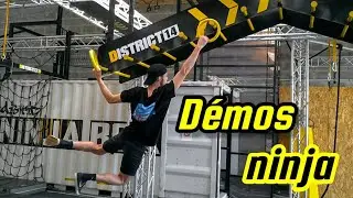 D&eacute;monstrations des obstacles &agrave; District 14 ☠️