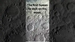 First human to walk on the moon #MoonLanding #NASA