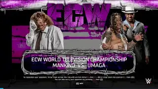 WWE 2K25 FULL MATCH &mdash; Mankind vs. Umaga &mdash; The Ultimate Submission!