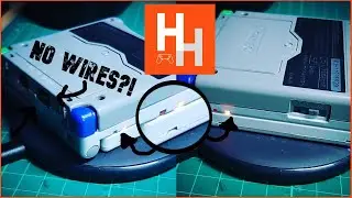 Gameboy Advance SP Wireless Charger Mod