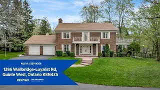 1386 Wallbridge Loyalist Rd Belleville, ON | Bay of Quinte Real Estate