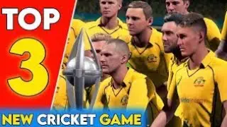 Top-3 Best High Graphics Cricket Games For Android 2022  | New Cricket Games