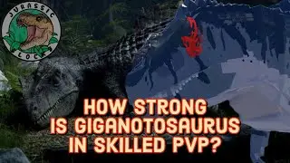 How Strong Is Giganotosaurus In Skill Based Combat | ROBLOX Jurassic Blocky