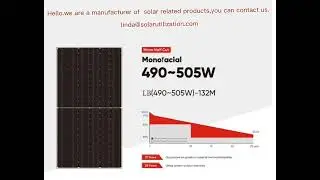 490w solar roof mounting ground mounting   pole mounting panels