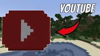 Comment faire le logo YouTube en pixel art sur Minecraft