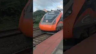 20664 Chennai SBC Mysore Saffron VB #shorts #vandebharatexpress #shortsviral #youtube #youtubeshorts