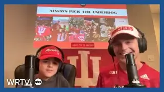 Father and son bond over historic IU football season with podcast