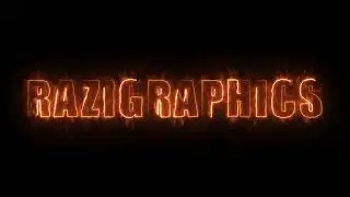 Saber effect in after effects logo Revil 