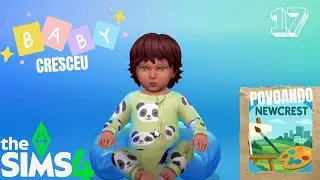 Uma nova etapa começa: nosso bebê cresceu ✨👶 |Ep 17| #thesims4 |#povoanonewcrest