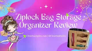 Ziplock Bag Storage Organizer Review