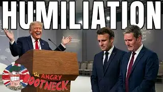 Trump ANNHILIATES Macron and Starmer In Davos