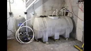 Well Water Holding Tank Replacement