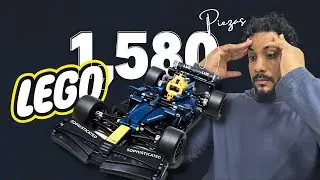 ARME ESTE CARRO F1 DE 1,580 PIEZAS | Mi Primer Gran Montaje de LEGO Technic