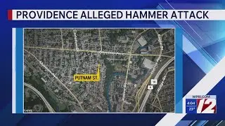 Providence police investigating alleged hammer attack