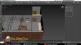 Industrial Interior Live Stream Session 8 - Modeling The Air Ducts and Bathroom