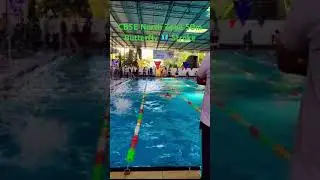 CBSE North Zone 50m Butterfly 🦋 Stroke #ytshorts #trending #viral #swimmer #swim #swimming #pool