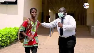 UCC Freshers React to Their First Lecture for the Semester on the Campus of the Uni  of Cape Coast