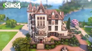 Library of the Occult | Fantasy Save File | Sims 4 Speed Build | No CC