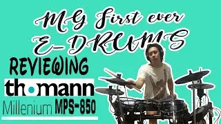 REVIEWING THOMANN MILLENIUM MPS-850 | MY HONEST REVIEW 2020(Ang lupit nitong E-Drums na to)