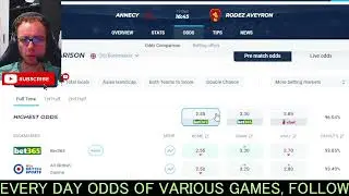 ANNECY vs RODEZ AVEYRON 12/19 odds comparison - bet