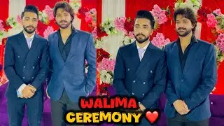 Walima Ceremony of Mani Bhai 😇🥳 || End of Wedding🥹💫