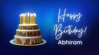 Abhiram Birthday Wishes | Happy Birthday RishiRam | Birthday wishes whatsapp status