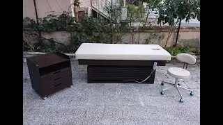G&uuml;zellik Salonu, Cilt Bakım, SPA Yatak Etejer Sırtlıklı Tabure