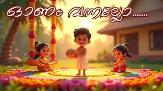Onam has arrived | Malayalam Animation Video | #onamvannallo #onam #onam2025