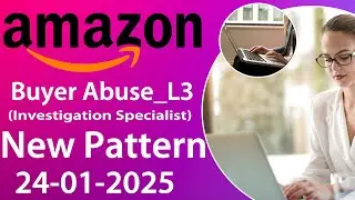 🔥 Amazon Buyer Abuse New Pattern full  Assessment Test 2025 | 🚀📚