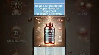 Boost Your Health with This Essential Mineral #copper  #healthbenefits #supplements