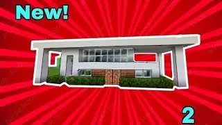 How To Build Modern House | In Minecraft 😕 | G_maXz |