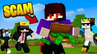 How I Scammed These Players To Collect 1B$ in this minecraft server