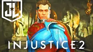 INJUSTICE 2 - NEW Justice League Movie SUPERMAN EPIC GEAR set Showcase!