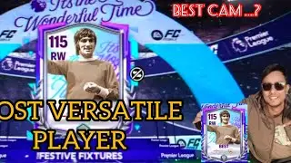 115 BEST...THE MOST VERSATILE ATTACKER IN FC MOBILE? 🫡BEST AT CAM GAMEPLAY 